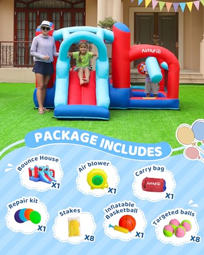 Bounce House with Slide S43831
