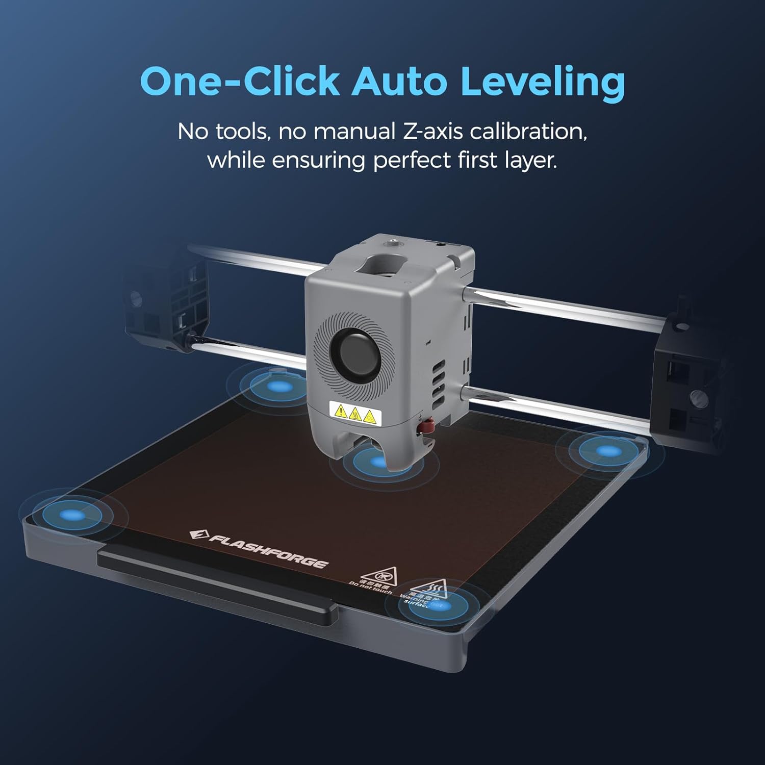 3D Printer with 1KG Silk PLA Blue and Rose G14713