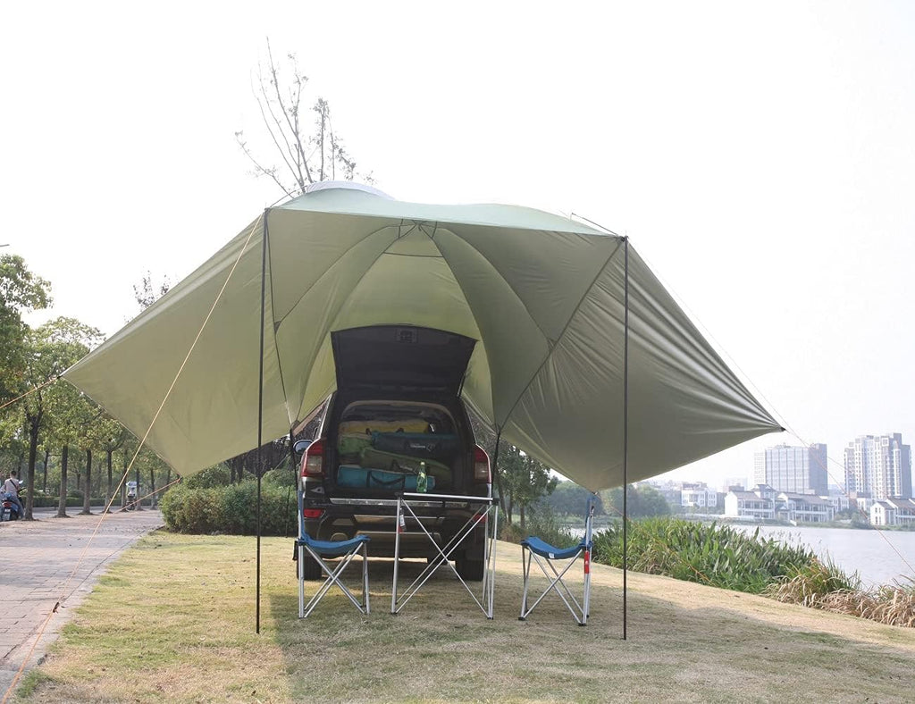 10.5'X7.5'X7.2' Waterproof Car Awning Tent M642