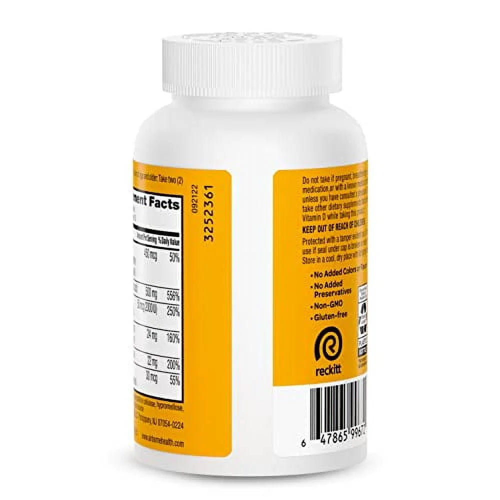 Vitamin C 500mg Capsules with Zinc & Selenium, 60ct Bottle E99576