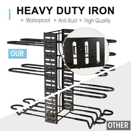 8-Tier Adjustable Heavy-Duty Pot and Pan Storage Rack Y60632