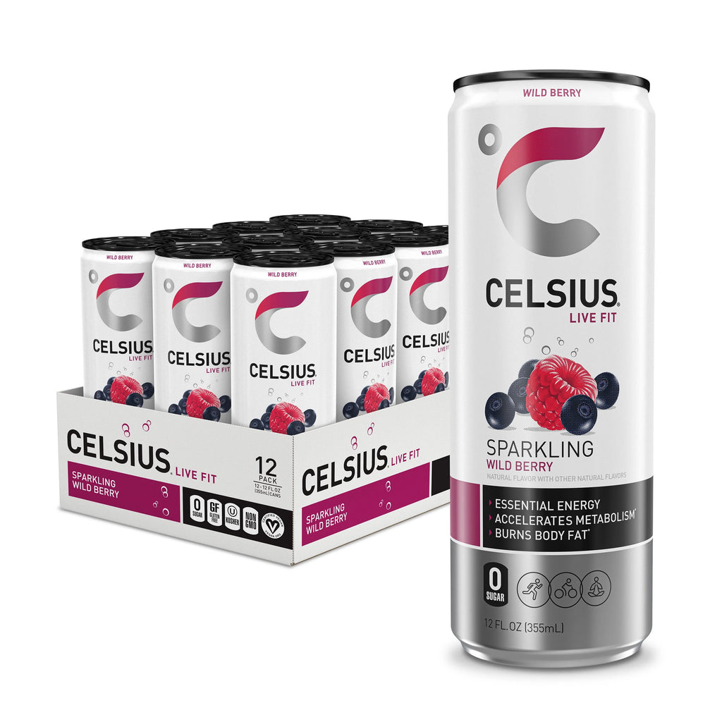 Sparkling Variety Pack Energy Drink 12 fl oz (Pack of 12) H415541