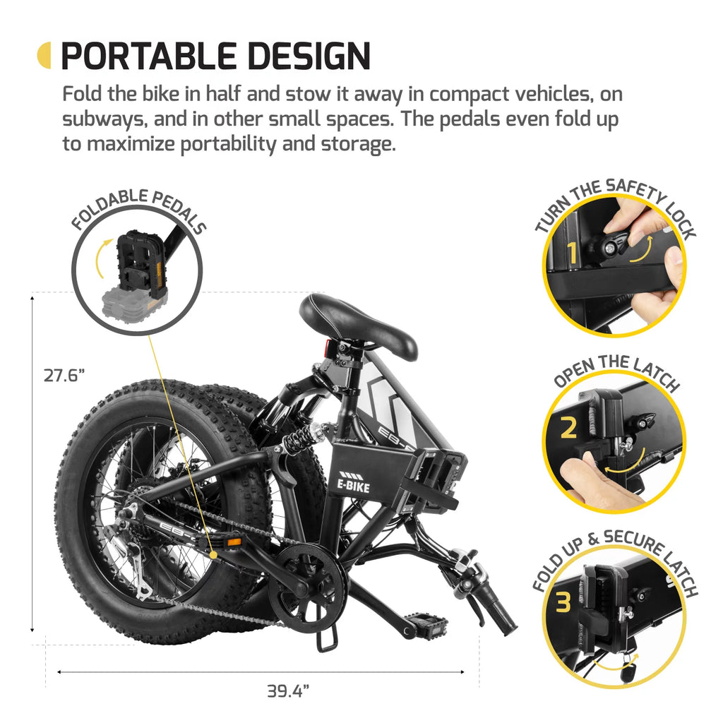 Fat Tire Electric Bicycle F2296