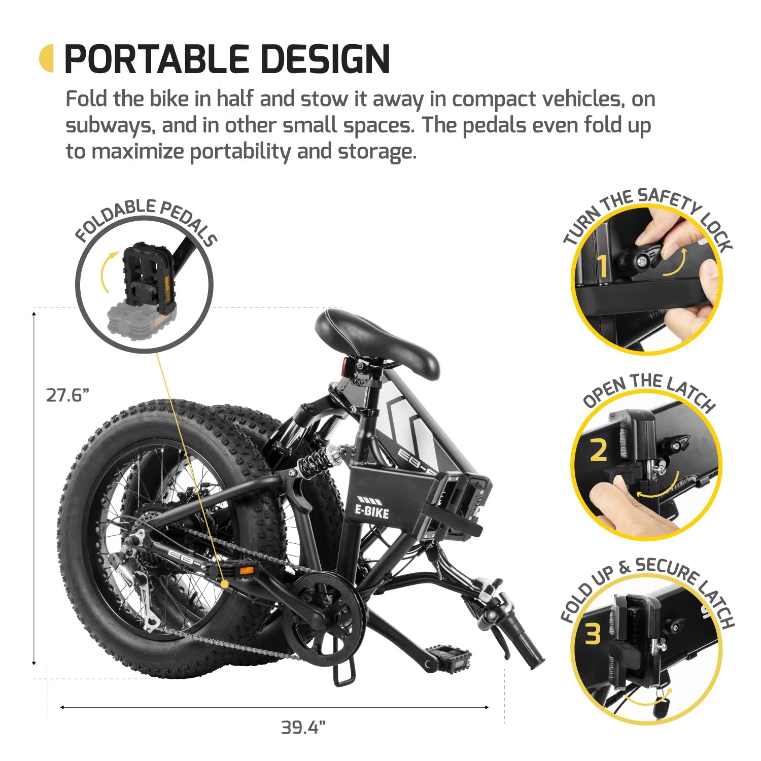 Fat Tire Electric Bicycle F2296