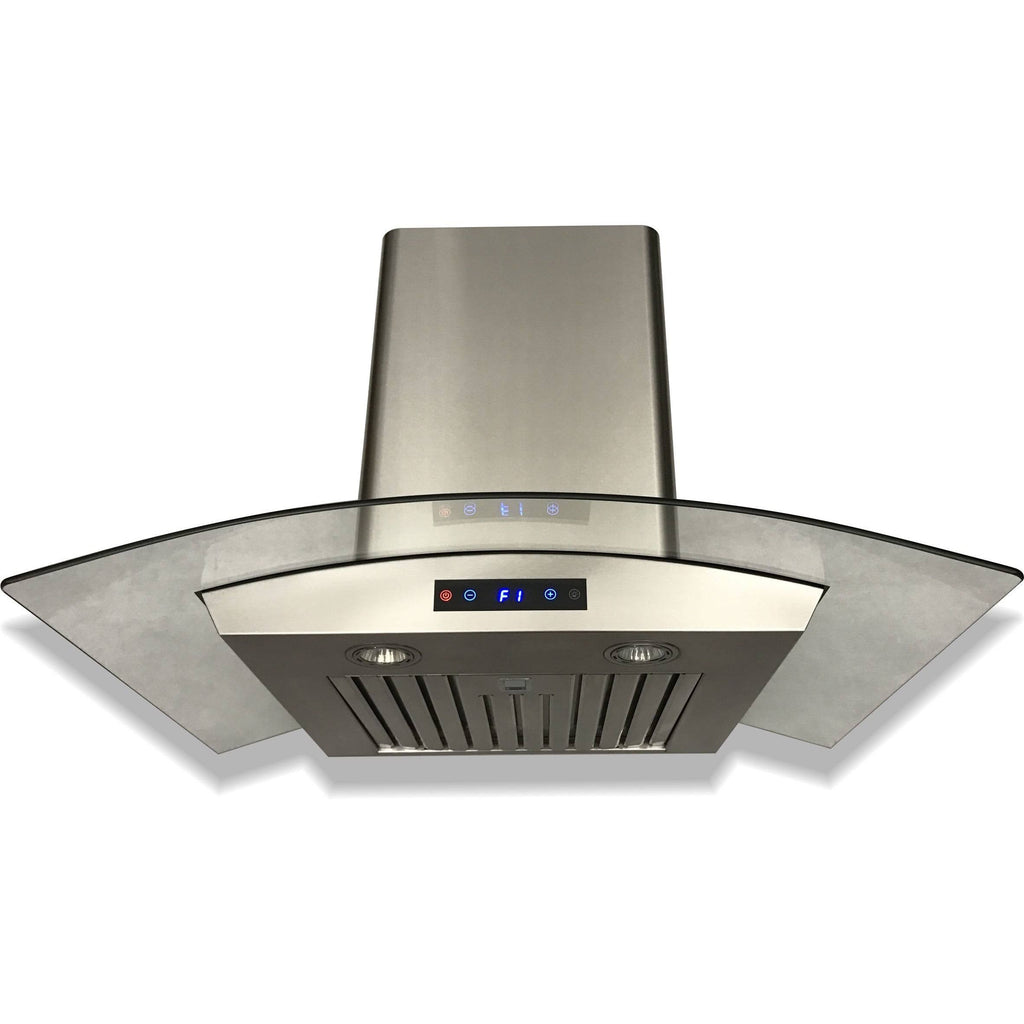 36x22 Wall-Mounted Stainless Steel Range Hood N494