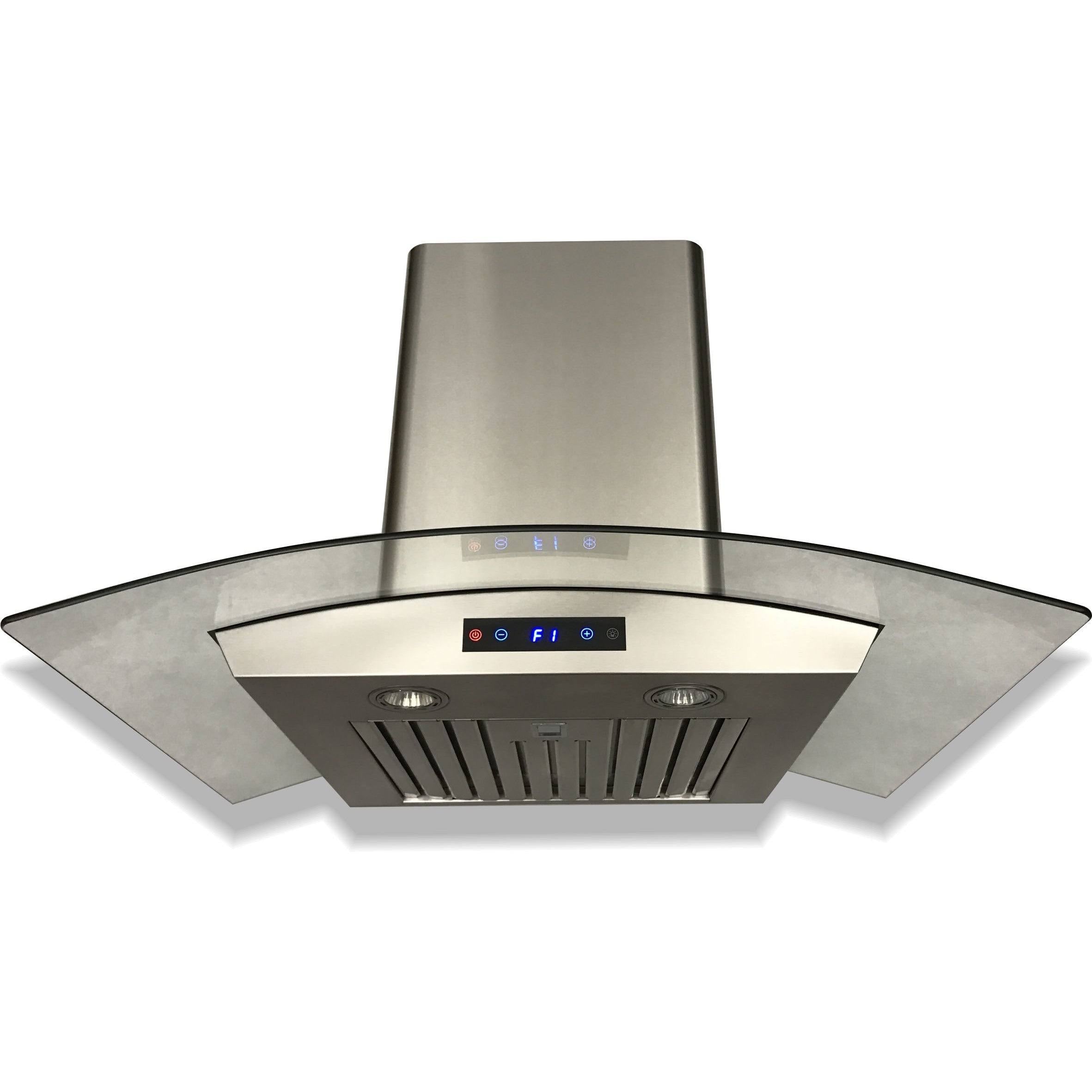 36x22 Wall-Mounted Stainless Steel Range Hood N494