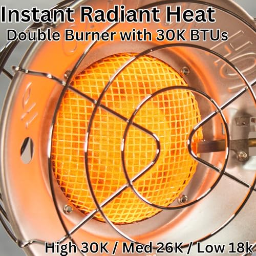30,000 BTUs Portable Propane Radiant Heater A264