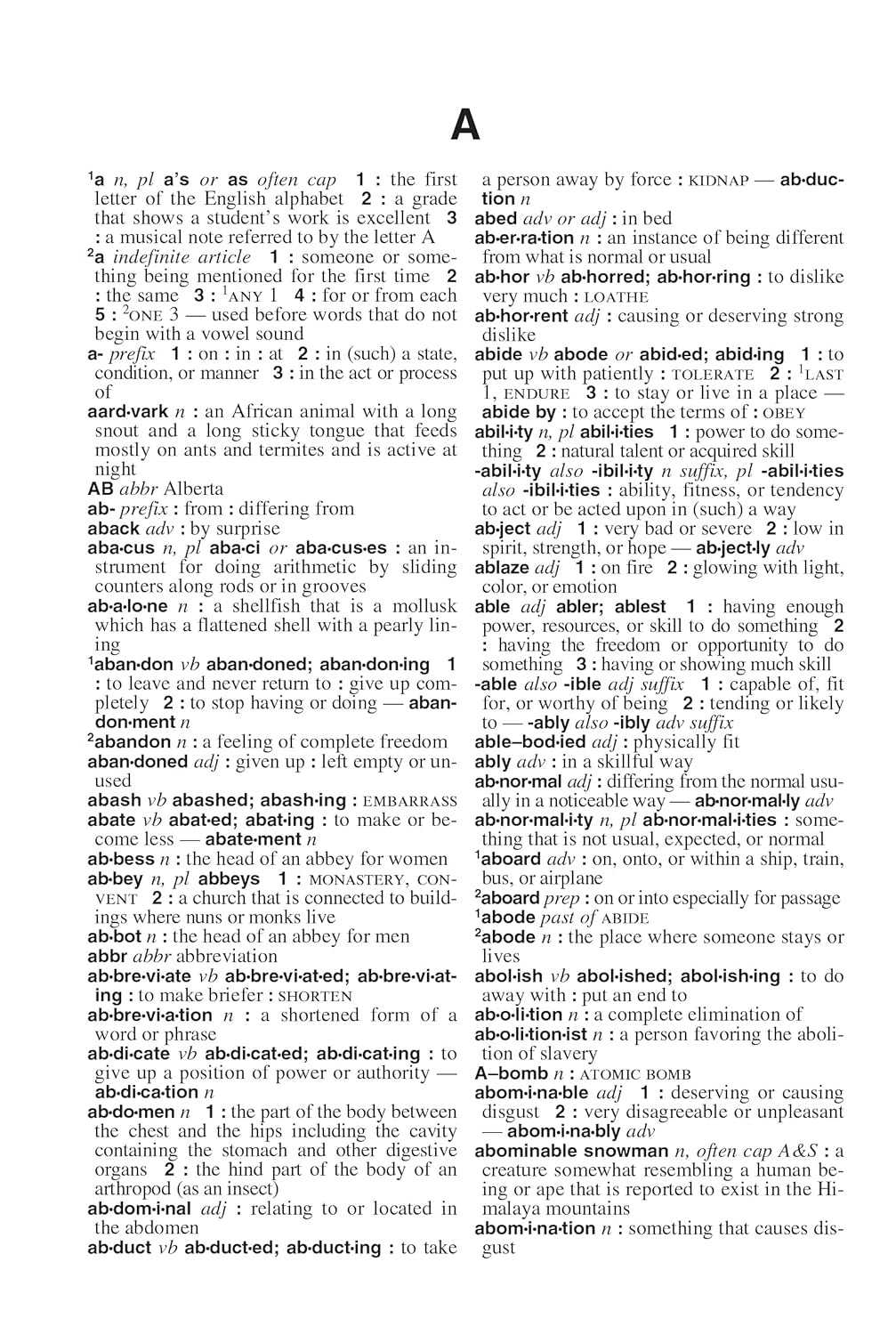 Dictionary for Students O9724