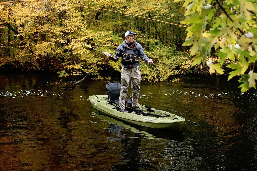 12 ft Sit On Top Fishing Kayak with Paddle E653961