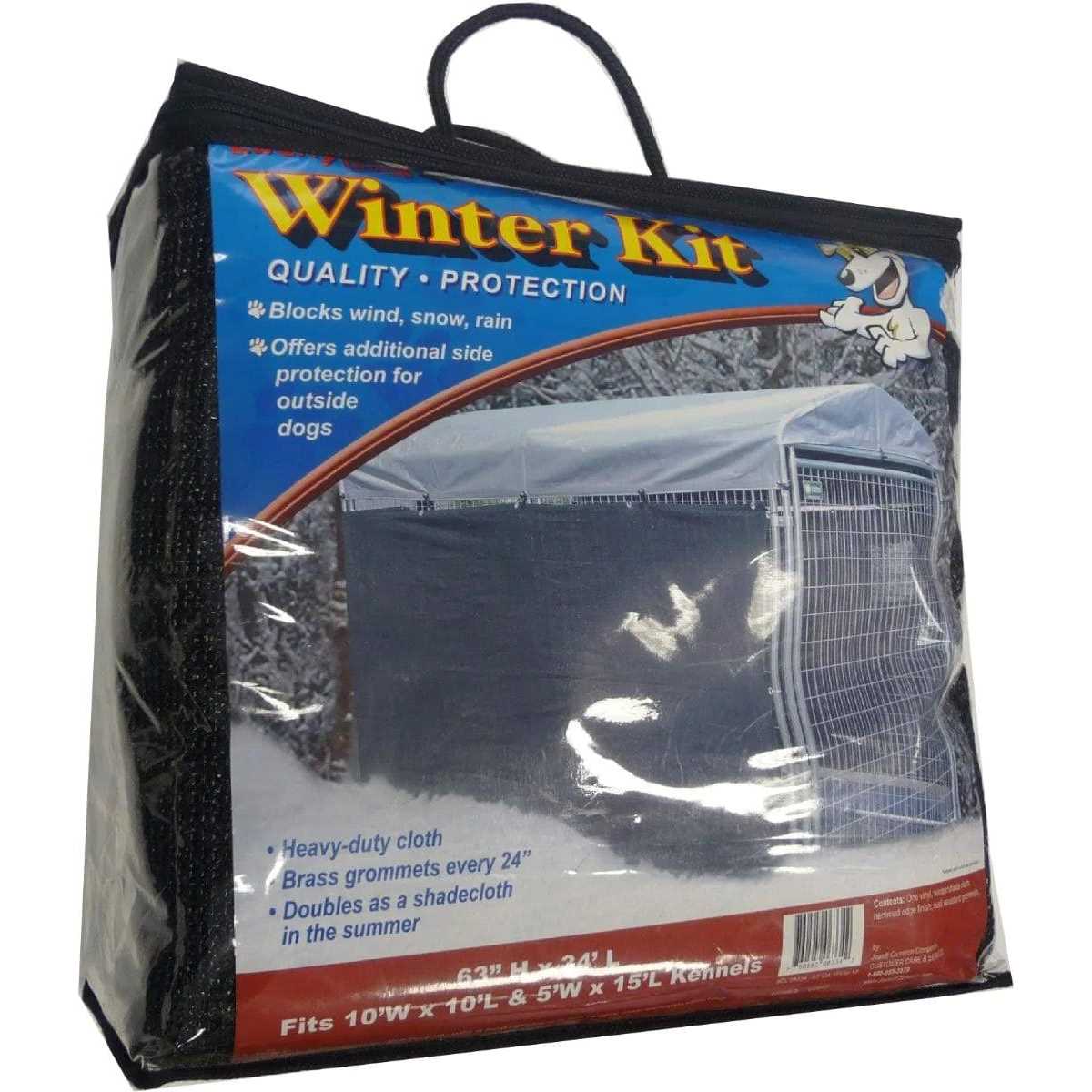 Winter Shade Screen Side Cloth, 34' L x 57 H - Medium - Pet Supplies Q284