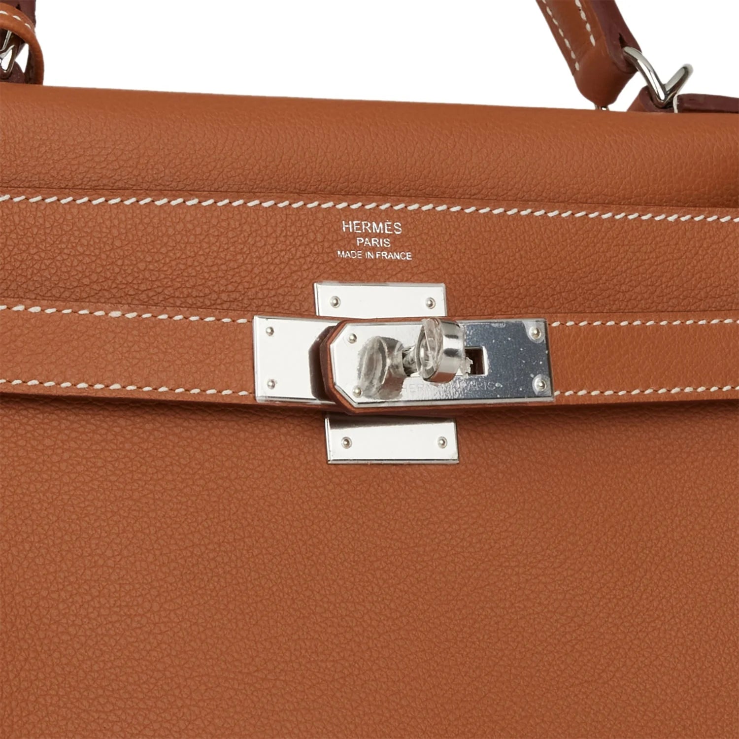 Gold Evercolor Palladium Hardware Kelly Retourne 28 Bag O5186