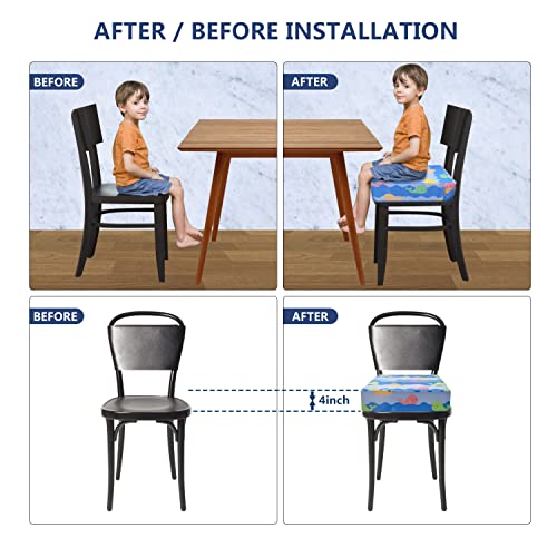 Blue 4inch Toddler Booster Seat P703082