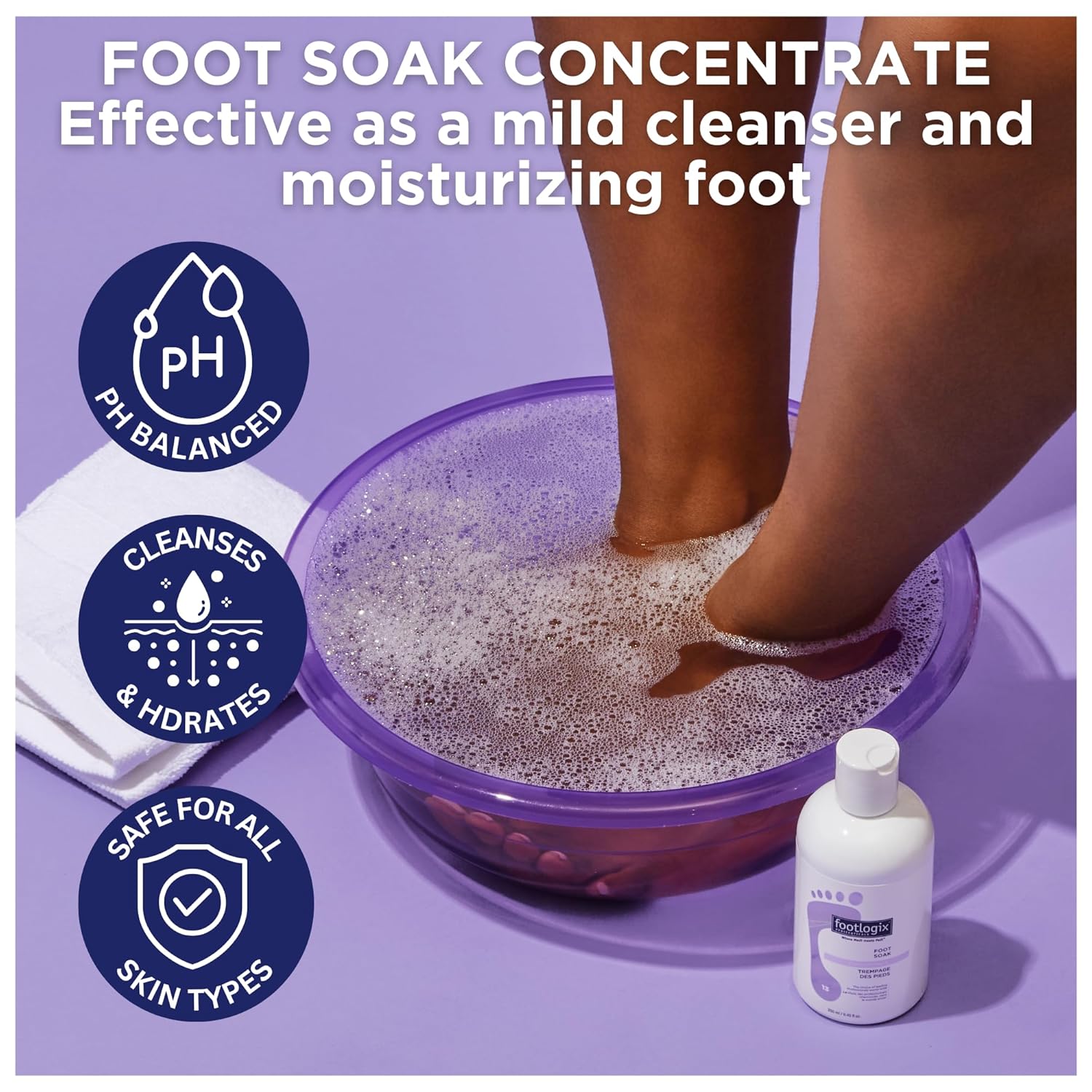 8.45 Fl oz Foot Soak Concentrate N2352