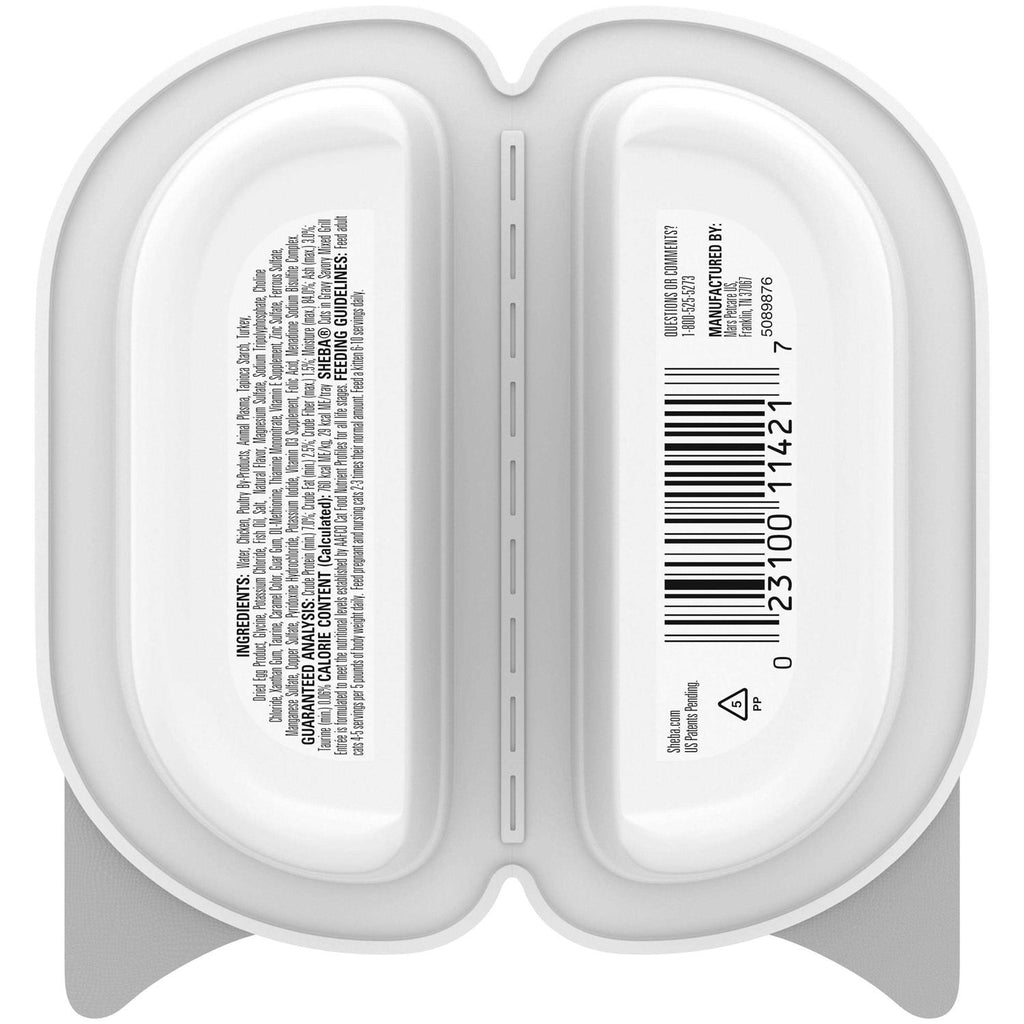 Wet Cat Food Cuts in Gravy Savory Mixed Grill Entree A327835