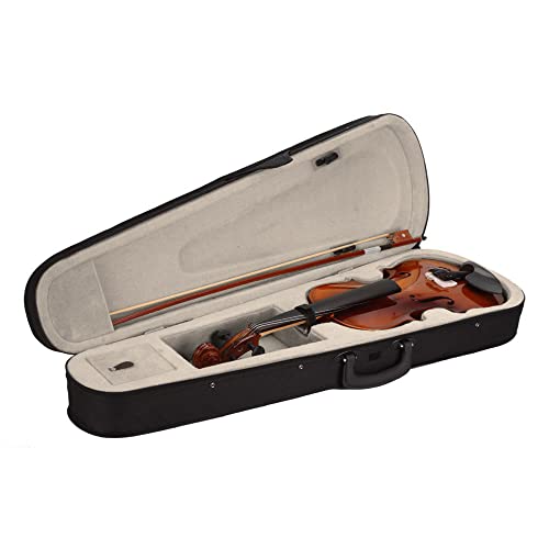 Pink Solid Wood Acoustic Violin Set with Case, Bow, Rosin N5766