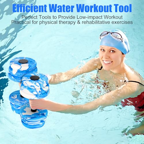 2PCS Foam Aquatic Exercise Dumbbells P5297