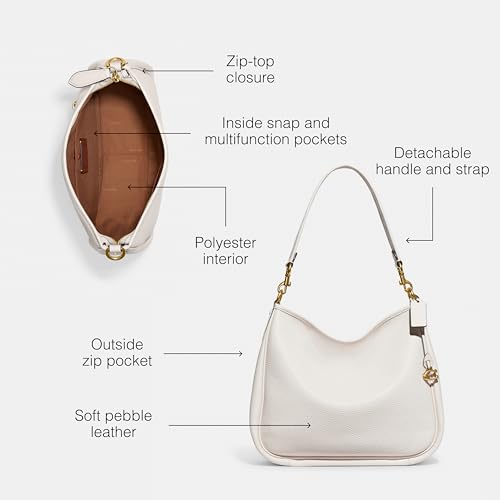 Soft Pebble Leather Shoulder Bag Y86379
