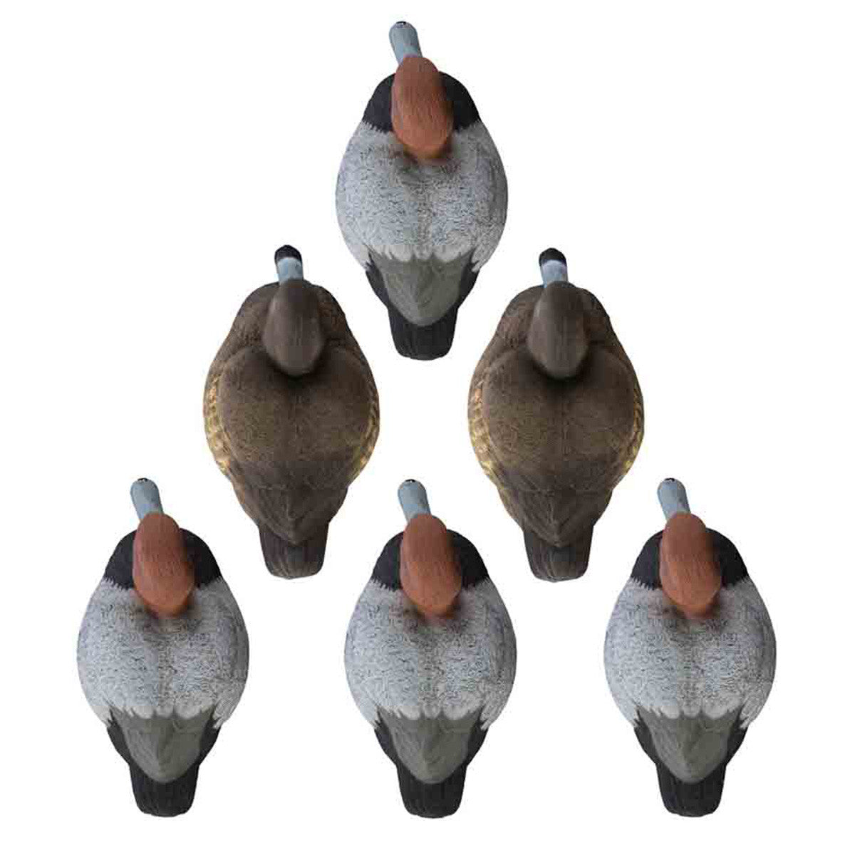 6 Pack Foam Filled Duck Decoys I19441