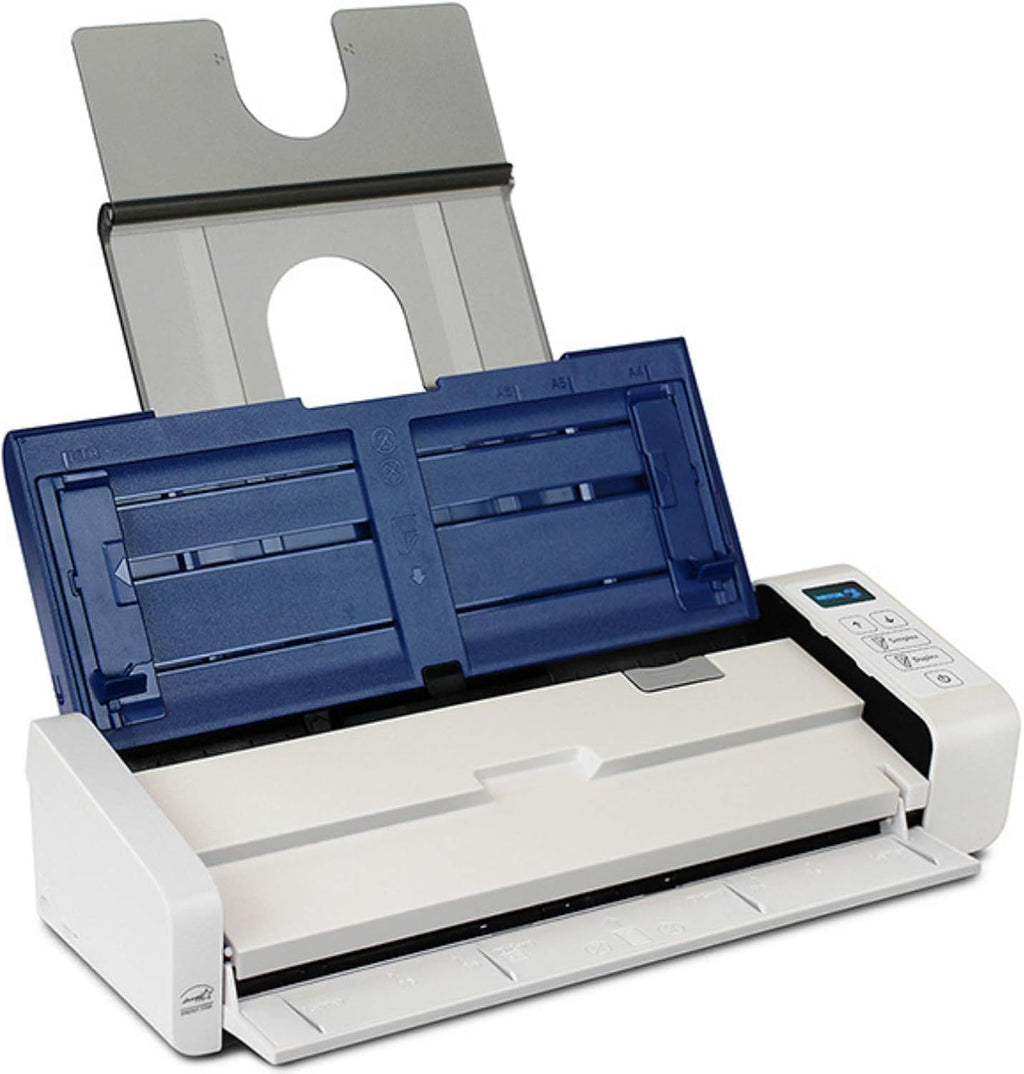 Blue & White Duplex Portable Document Scanner I946