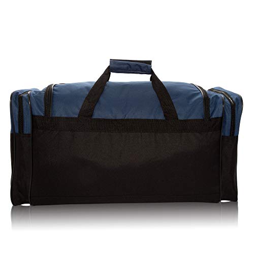 Gray and Black 25" Extra Large Travel Duffle Bag L1906