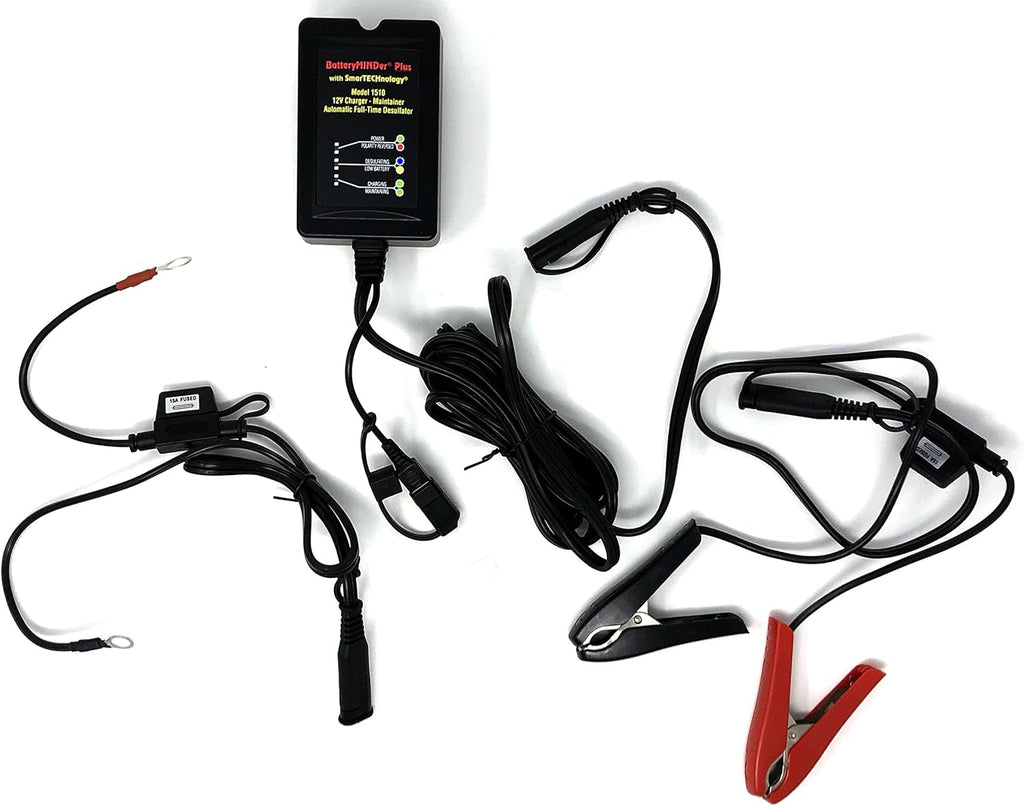 12 Volt 1.5 Amp Battery Charger Maintenance Charger Desulfator R4513