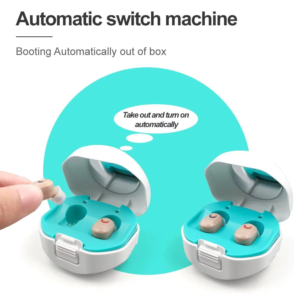 Mini Invisible Rechargeable Hearing Amplifier with Noise Cancelling A579