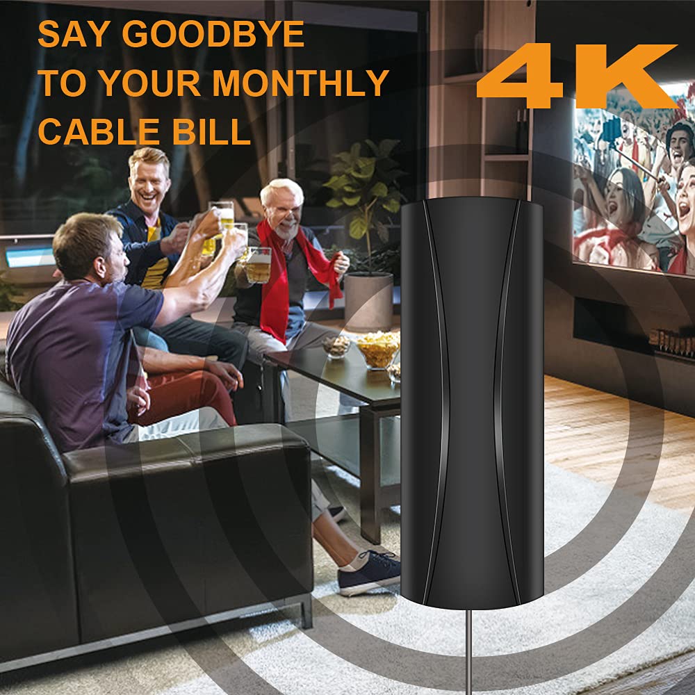 Digital TV Antenna with 36FT Coaxial Cable T407692