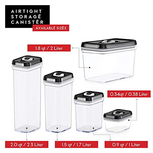 2 Pc Airtight Pasta Storage Containers Q587572