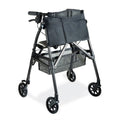 Cobalt Blue Lightweight Folding Rollator with Wheels and Seat P377672