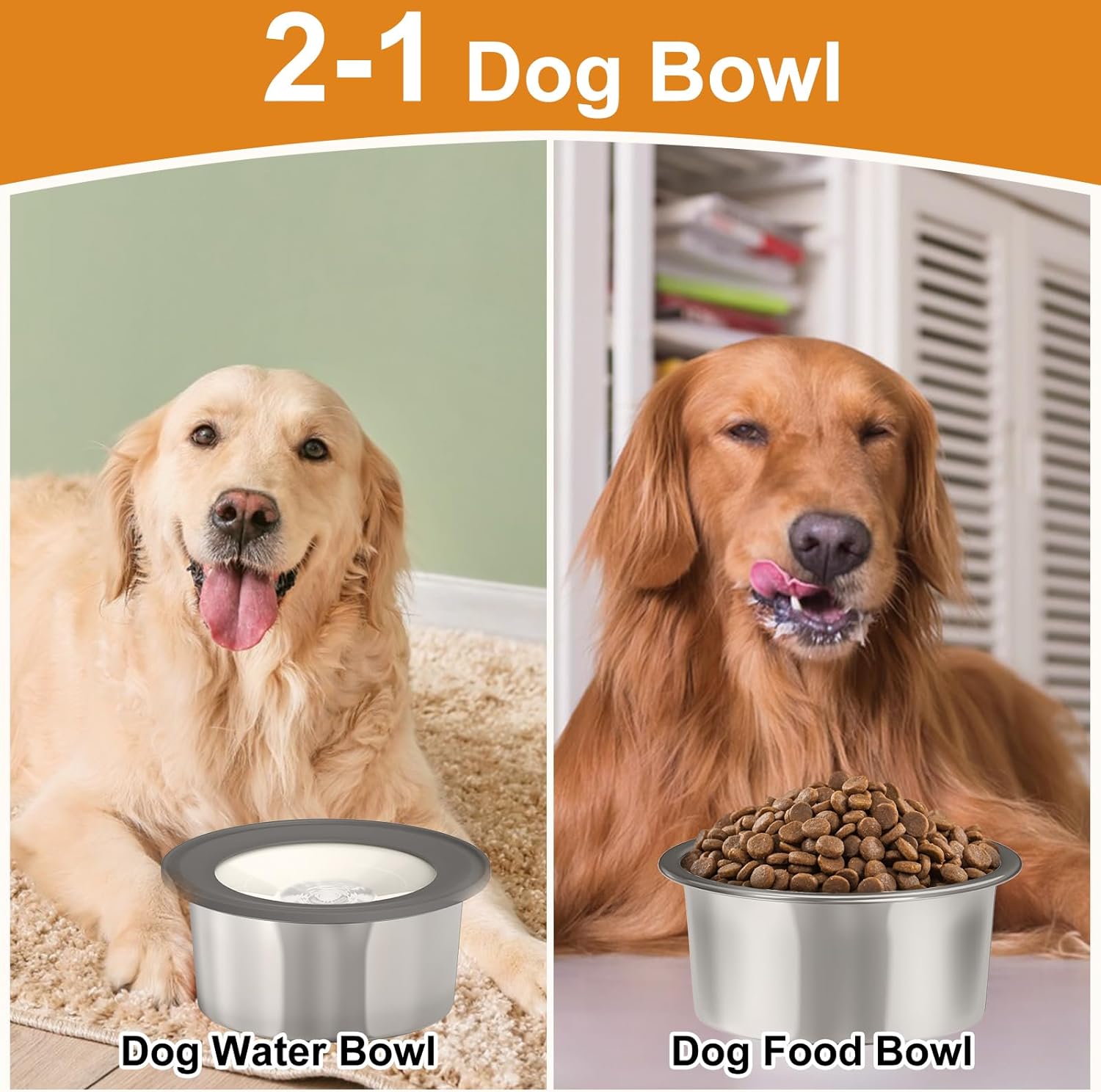 2L Stainless Steel Water Bowl T5662