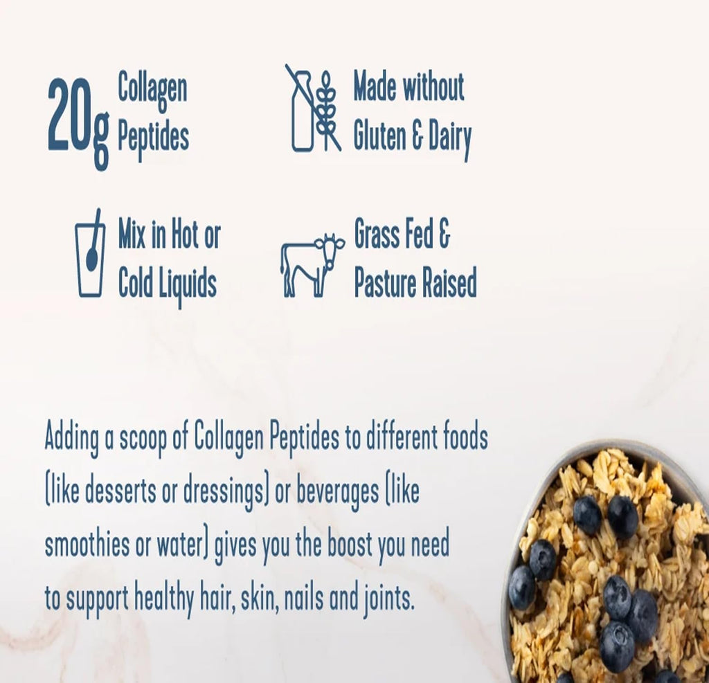 Unflavored Collagen Peptides Powder, 24 oz D4138