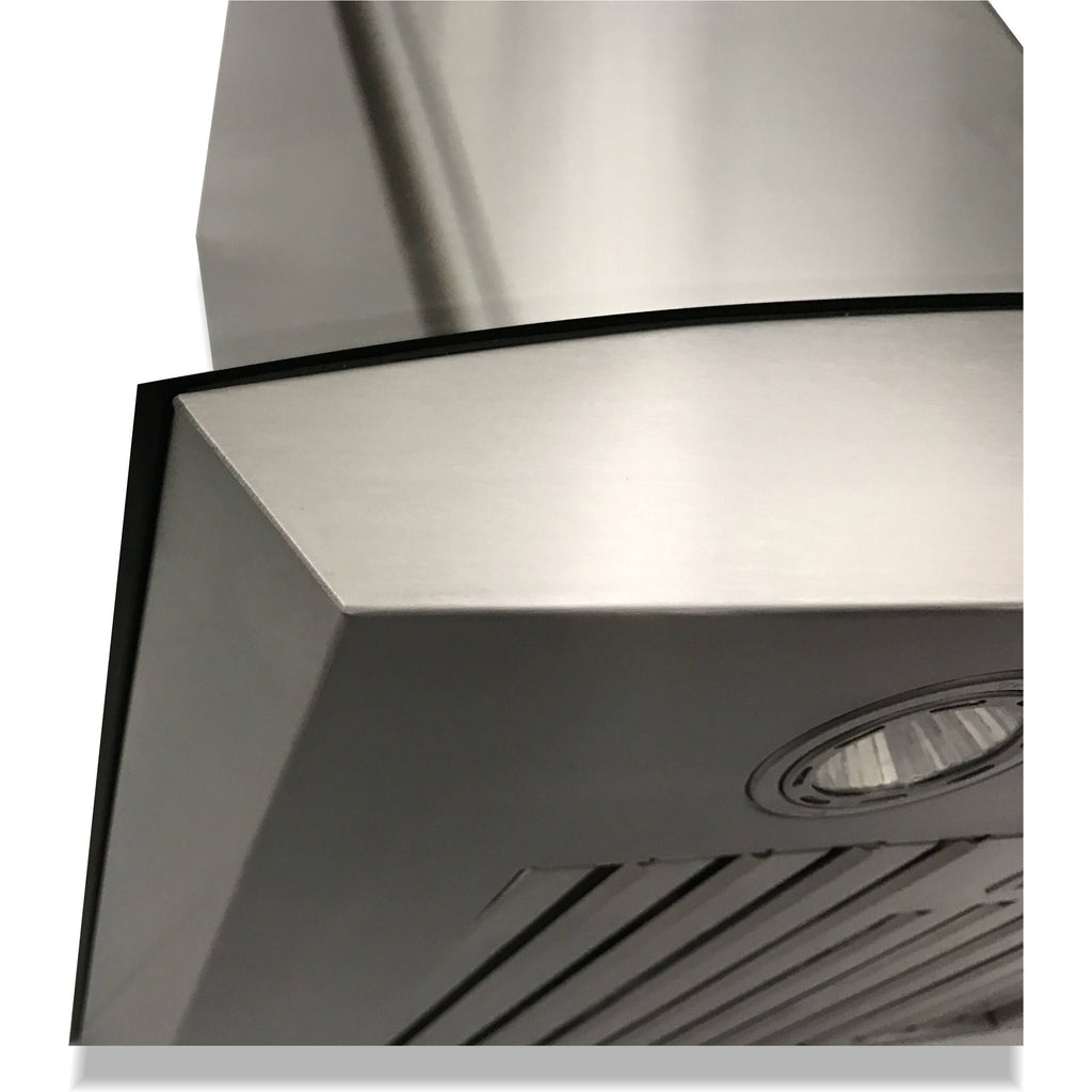 36x22 Wall-Mounted Stainless Steel Range Hood N494