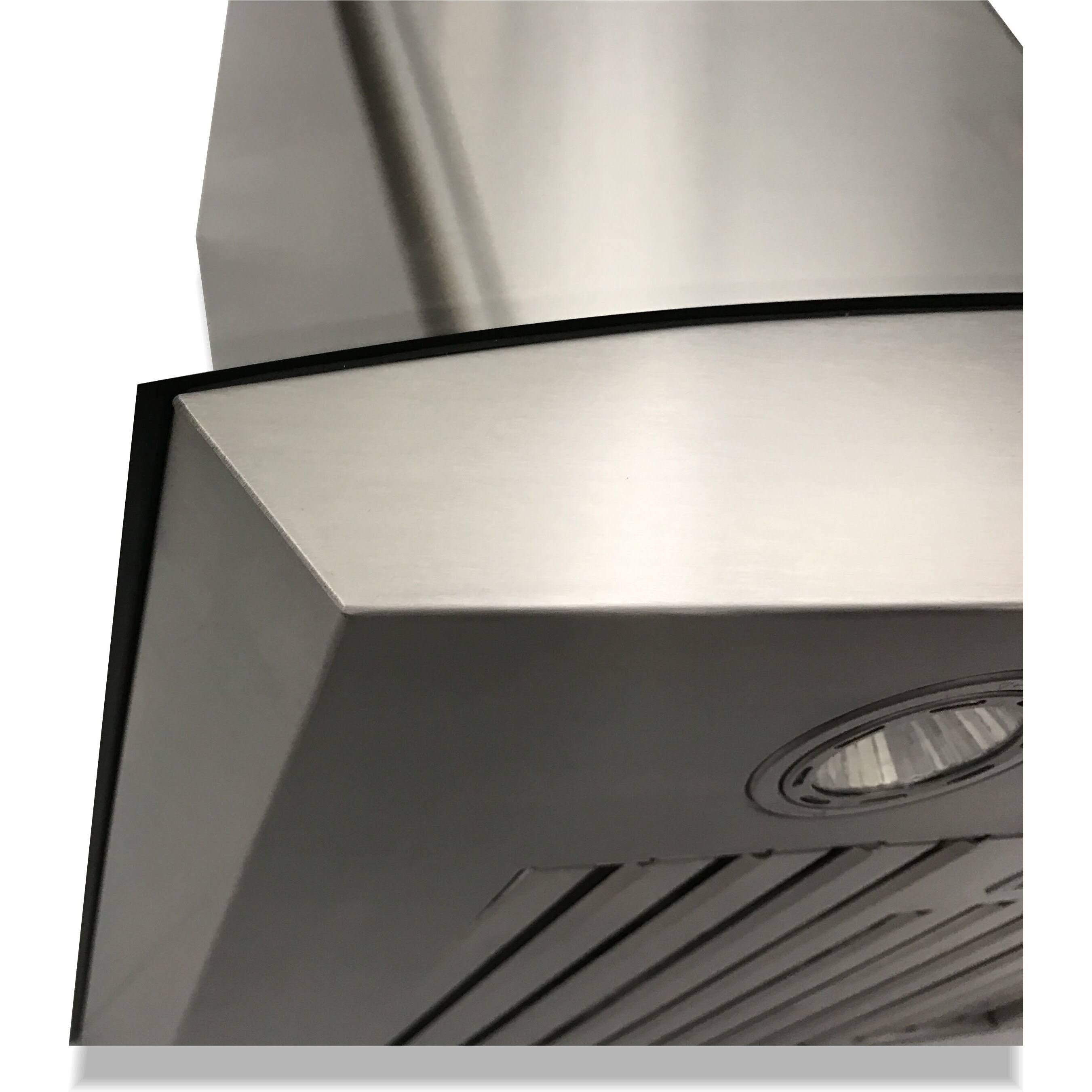 36x22 Wall-Mounted Stainless Steel Range Hood N494