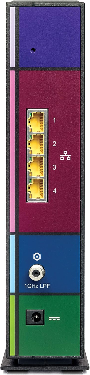 DOCSIS 3.0 Cable Modem & AC2350 Dual-Band Wi-Fi Router (black) A6332