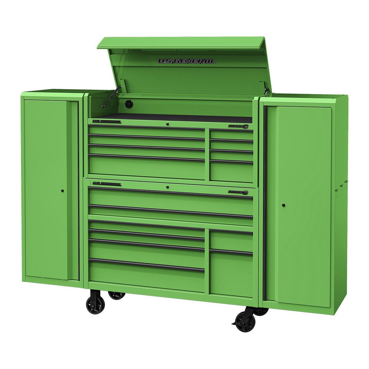56 in. x 22 in. Green Top Chest B1153