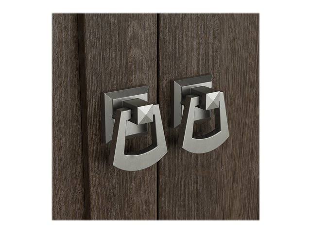 Ash Brown Tall Storage Cabinet with Doors U302