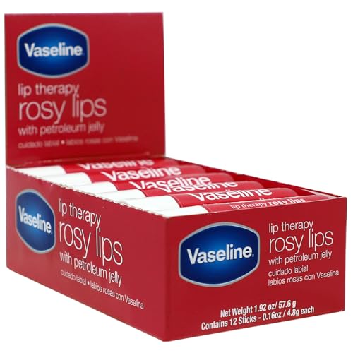 Lip Therapy Variety 4-Pack Original Aloe Vera Moisturizing Lip Balm with Vitamin E 0.16 Oz P5150