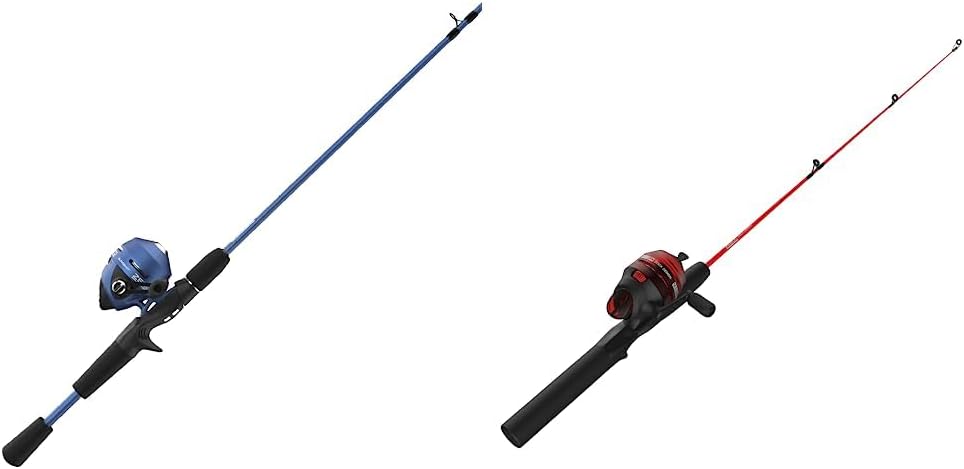 5-Foot 6-Inch 2-Piece Spincast Reel and Fishing Rod Combo W33394
