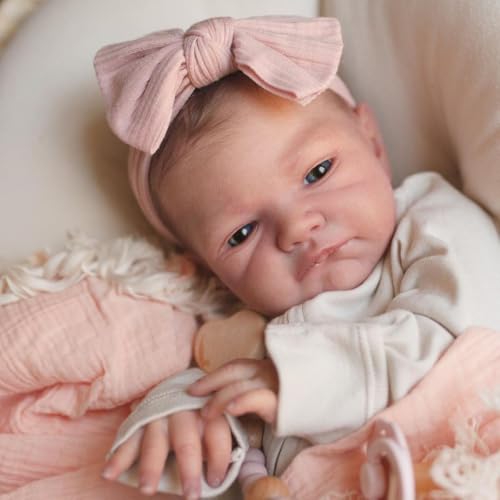 20 Inch Lifelike Reborn Baby Doll with Weighted Soft Body F858473