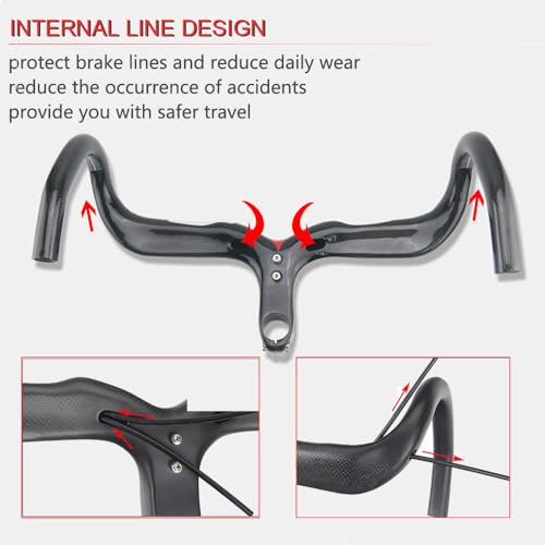 28.6mm Carbon Bicycle Drop Handlebars M392647