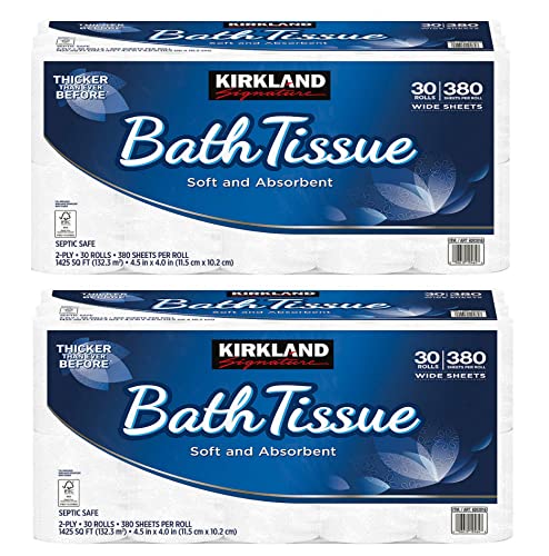 2-Ply Bath Tissue, 30 Rolls J4407