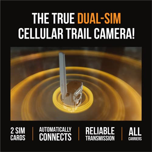 36MP Cellular Trail Camera with 1080p Video and GPS G438