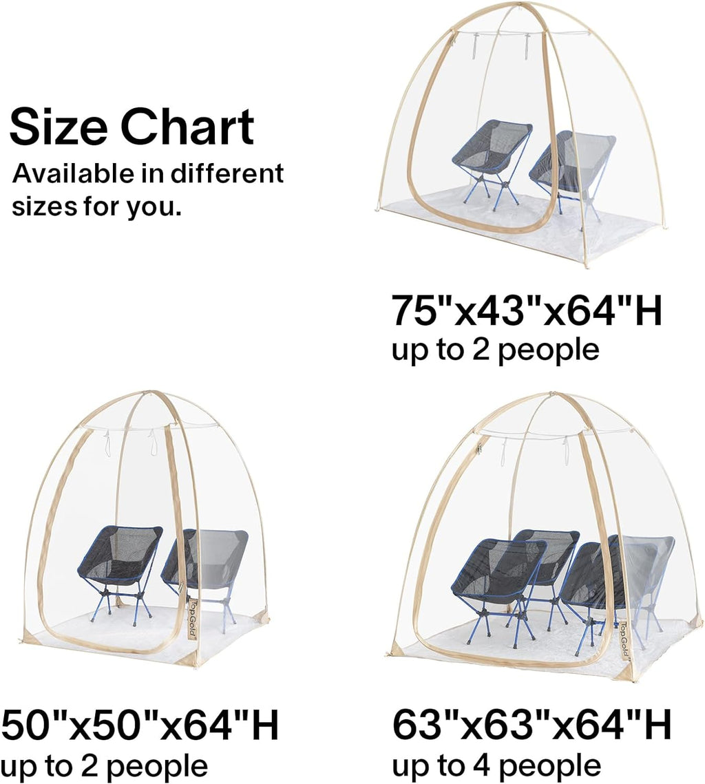 Weatherproof Pop up Bubble Tent Z2545