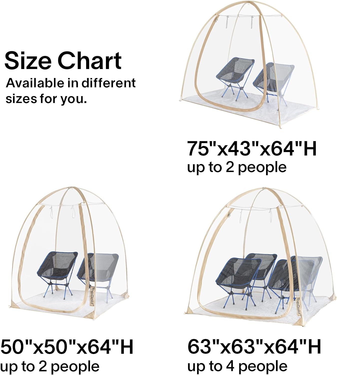 Weatherproof Pop up Bubble Tent Z2545