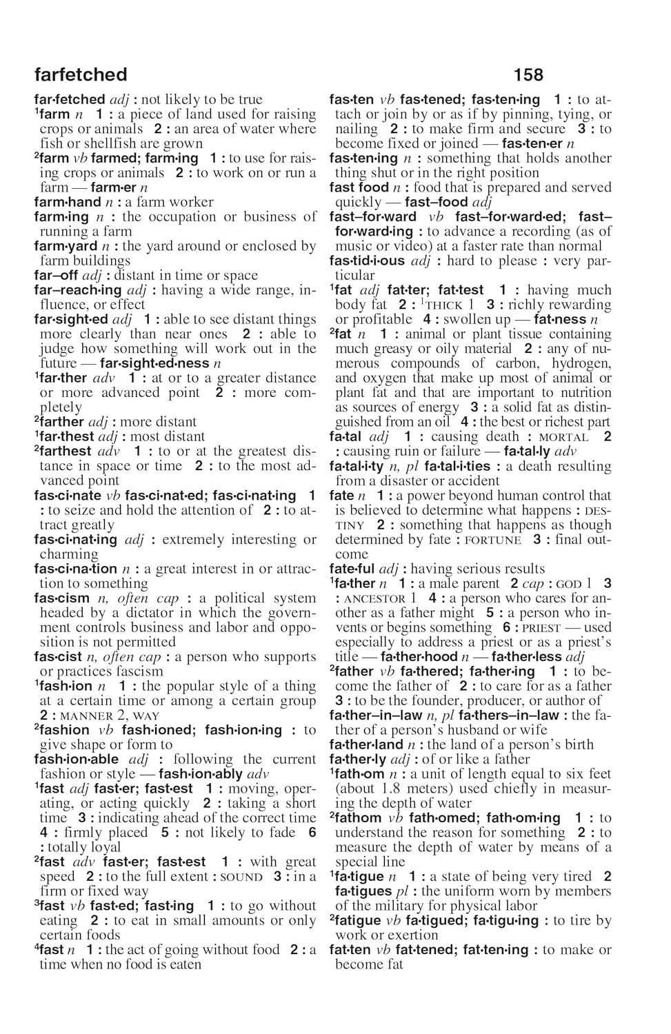Dictionary for Students O9724