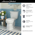 White Elongated Toilet F780