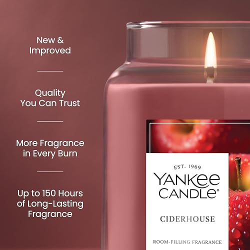 Sugared Cinnamon Apple Scented Candle, 22oz Large Jar Z675615