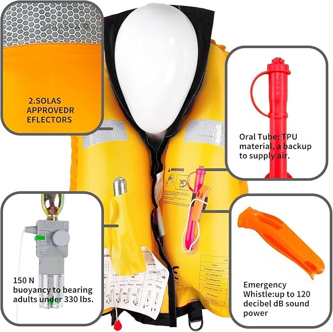 Automatic Inflatable Life Jacket for Adults G669