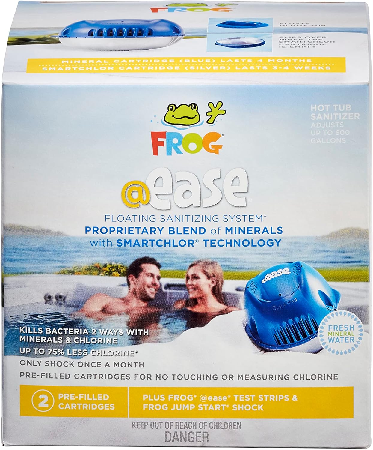 Floating Sanitizing System plus SmartChlor Cartridge 3 Pack R734