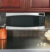 24 Inch 1.1 cu. ft. Capacity Countertop Microwave Black Stainless Steel P301086